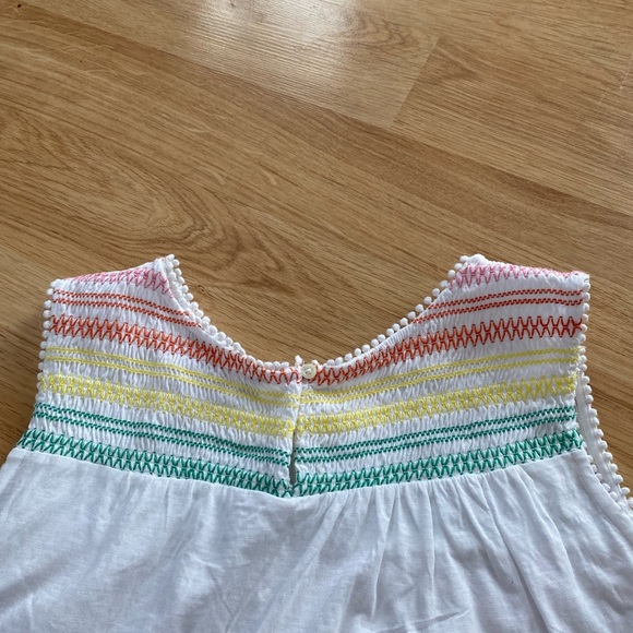 Loft white striped swing tank - Picture 3 of 4